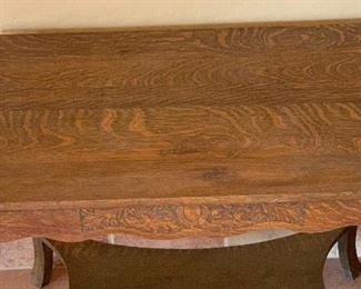 Antique Larkin Furniture Quarter Sawn Oak Library Table	28x37x24in	HxWxD
