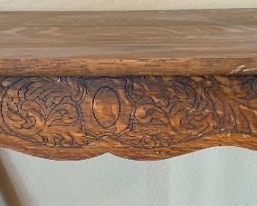 Antique Larkin Furniture Quarter Sawn Oak Library Table	28x37x24in	HxWxD
