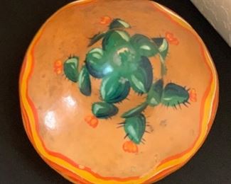 Native American Hand Painted Gourd		
