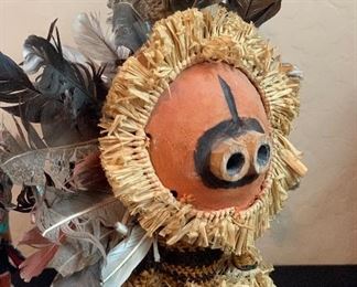 1960s Hopi Kachina Clay Face	12inH	
