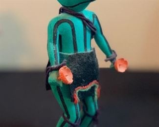 As-Is Watermelon Clown Kachina	9.25inH	
