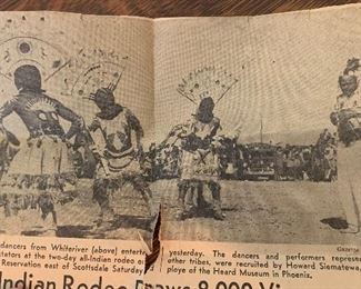 Apache Gian Dancers Kachina in Case	Case: 13.5in x 8.5in Diameter	
