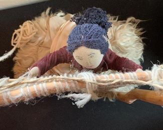 Navajo Weaver with Loom	15.5x11.8in	
