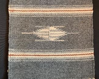 Chimayo Wool Rug Ortega's	12inx9in	
