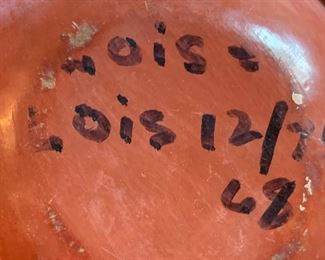 1968 Lois to Lois Native American Vase	7.75inH	
