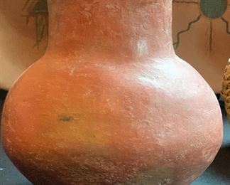 Begay Sheep Springs Sand Pottery Bowl  Native American	3in H x 10.5in Diameter
