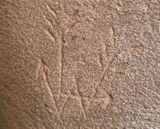 Bruce Law Carved Sand Stone Native American Face	11x14x6in	HxWxD
