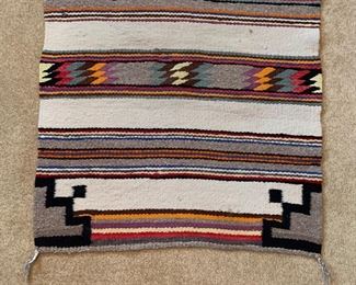 Native American Navajo Rug/Blanket Eye Dazzler	62x28in	

