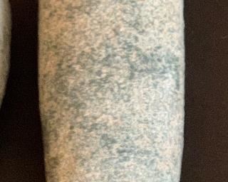 Native American Axe Head Grooved Stone Authentic	10in Long	
