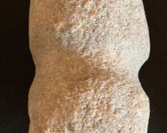 Native American Axe Head Grooved Stone Authentic