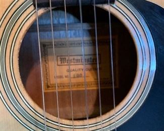 Westminster Acoustic Guitar		
