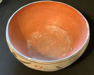 Native American Bowl	5in H x 10in Diameter	
