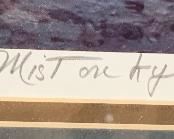 *Signed* Morning Mist on Kylemore Abbey Sullivan	24.5x34.5in	
