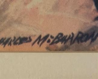 H. Charles Mcbarron Framed Print 	
