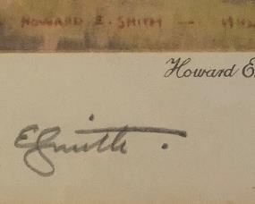 Howard E. Smith 107th Regiment Cavalry Print		
