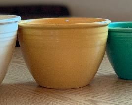 7pc Vintage Fiesta Nesting Mixing Bowl Set Fiestaware		
