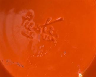 7pc Vintage Fiesta Nesting Mixing Bowl Set Fiestaware		
