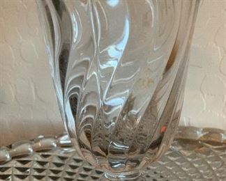 6 pc Fostoria Colony Footed Tea Glasses Swirl		
