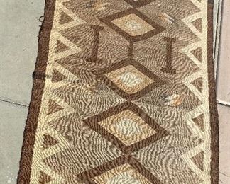 Navajo Two Grey Hills Runner Rug	120in x37.5in	
