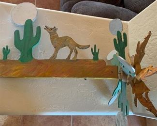 Noel Coyote AZ Weathervane		
