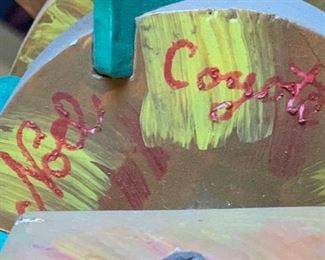 Noel Coyote AZ Weathervane		
