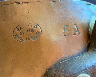 Antique Gaillard Paris Heavy copper Tinned Pot	9.5in Diameter	
