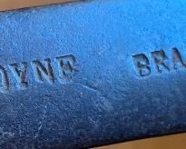 Antique Copper Tinned Oval Pot Brancepeth Lord BOYNE	12in x 8in	
