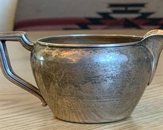 Sterling Silver La Pierre Sugar & Creamer		
