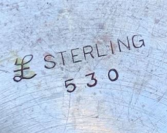 Sterling Silver La Pierre Sugar & Creamer		
