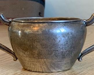 Sterling Silver La Pierre Sugar & Creamer		
