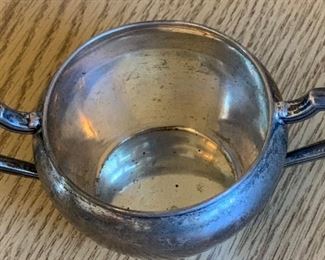 Sterling Silver La Pierre Sugar & Creamer		
