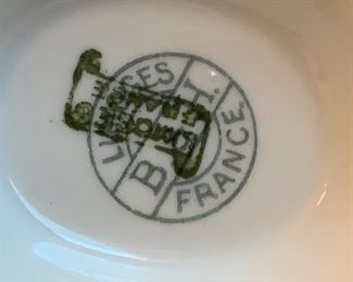 B&H Limoges France Sugar & Creamer		
