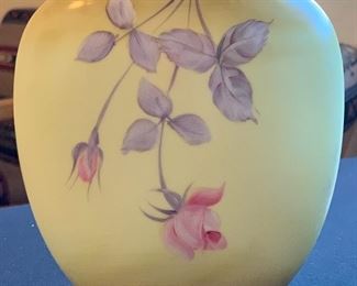 Nippon Hand Painted Vase		

