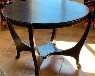 Antique George Hunzinger Flip Top Poker/Gaming Table	29.5x43.5in x 43.5in	HxWxD
