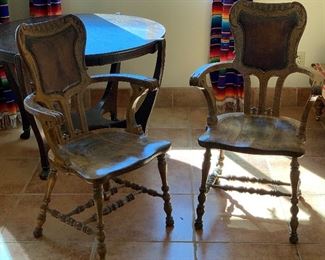 Antique Carved Oak Armchair Chair #1	37.5x23.5x20inD	HxWxD
Antique Carved Oak Armchair Chair #2	37.5x23.5x20inD	HxWxD