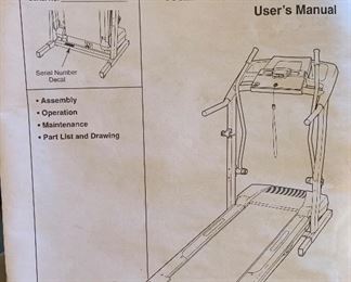 Proform 370e Crosswalk Treadmill	53x31x66in	HxWxD
