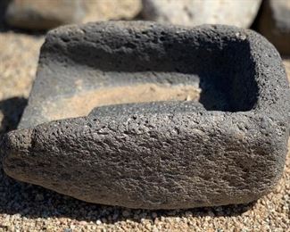 Huge Native American  Grinding Stone Mano and Metate		
