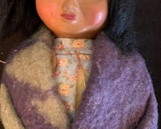 Skookum Doll Native American