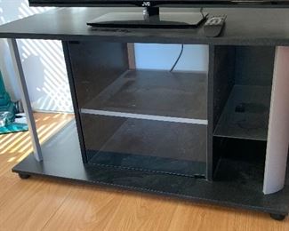 Black Contemporary TV Stand