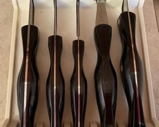 5 Piece Cutco Knife Set