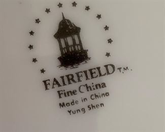 Full Fairfield China Set