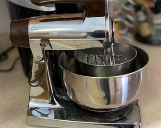 Vintage Chrome Sunbeam Mixmaster Mixer