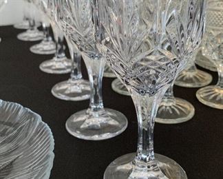 7pc Towle Crystal Glasses