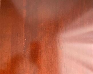 Cherry Wood Long Dresser 34x63x17.5in