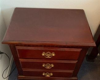 Cherry Wood Single Nightstand