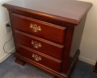 Cherry Wood Single Nightstand