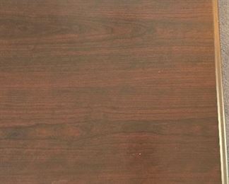 Dark Cherry Executive Desk