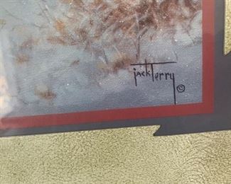 Jack Terry Framed Print