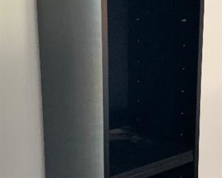 Slender Black Ash Bookshelf