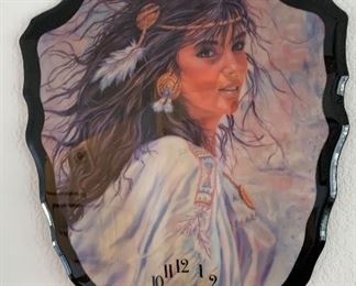 Native American Clock